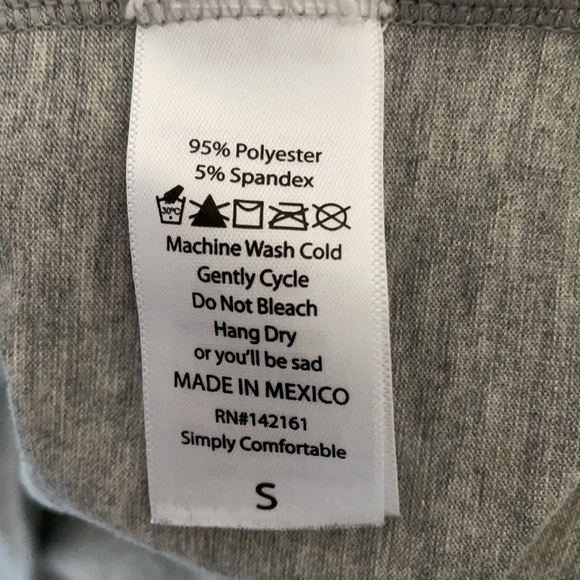 Not Sorry Ringer Tee Small - Picture 3 of 3